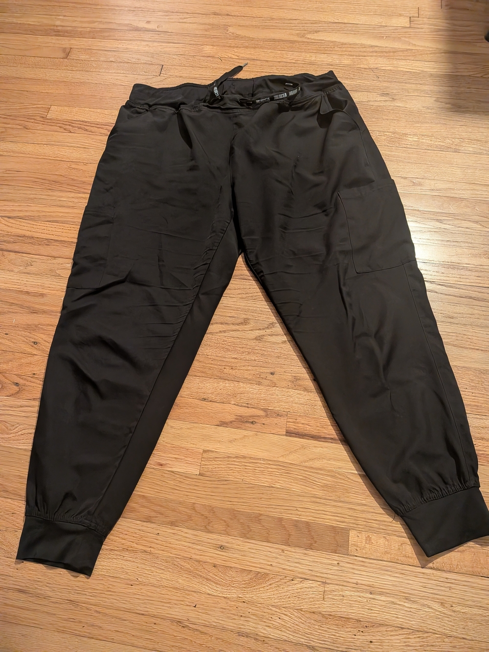 Med Couture Women's Black Jogger Scrub Pants